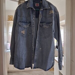 Levi's Distressed Denim Jacket